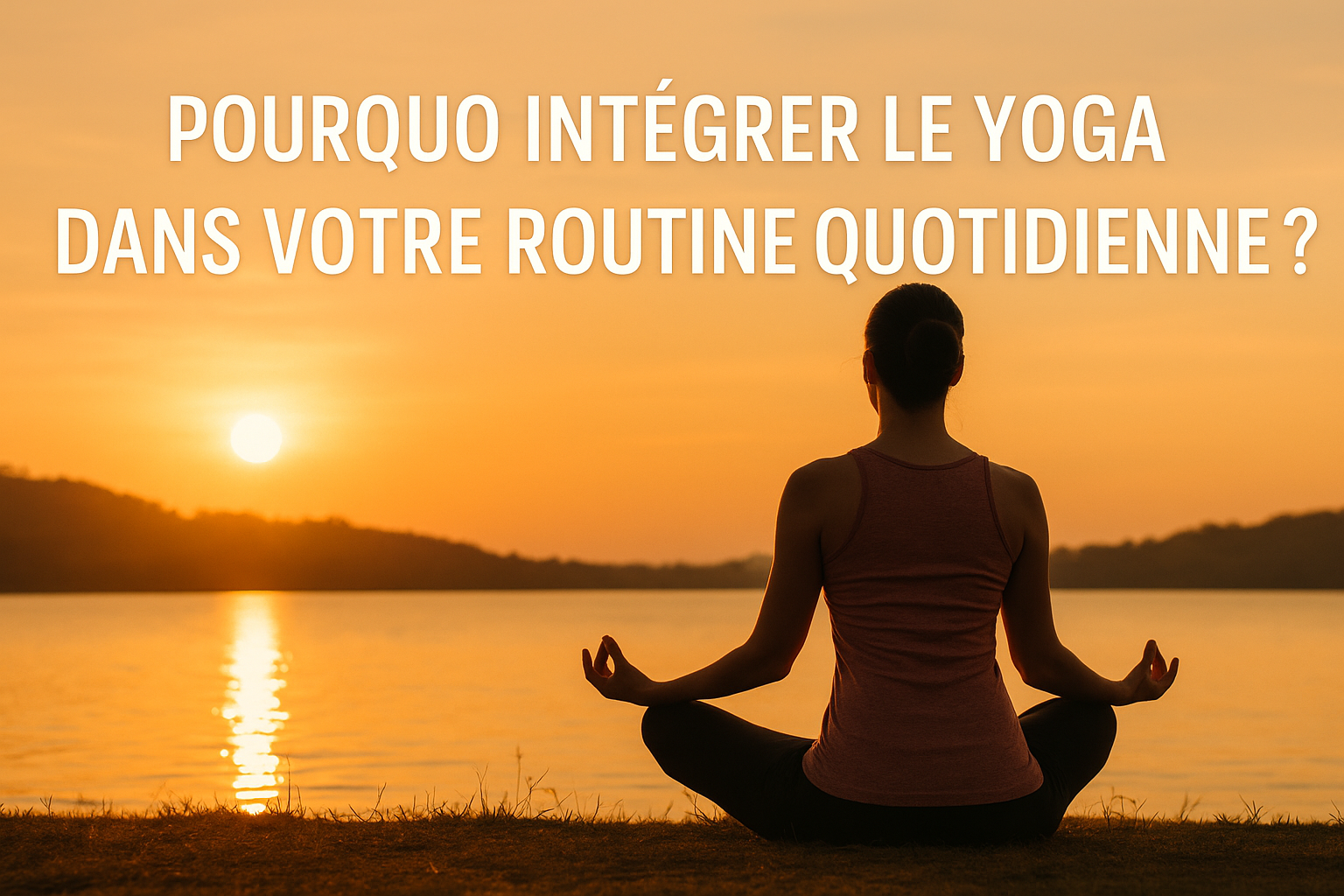 intégrer le yoga dans votre routine